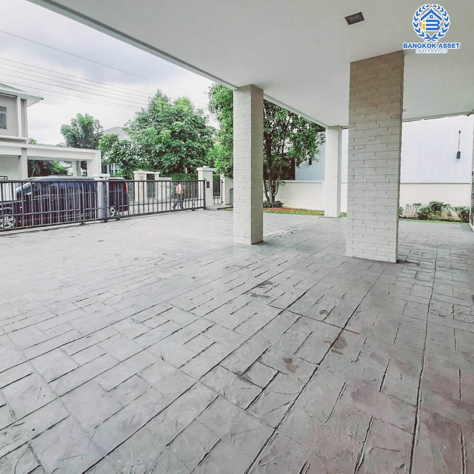 *****บ้านเดี่ยวมือสอง ย่านนนทบุรี ม.เพอร์เฟคมาสเตอร์พีซ รัตนาธิเบศร์ หลังมุม ใหญ่กว่า 150.9 ตร.ว. ฟังก์ชัน 6 ห้องนอน 6 ห้องน้ำ จอดรถได้ 4 คัน พร้อมบรรยากาศโครงการสุด Luxury บนทำเลเชื่อมต่อทุกการเดินทาง เพียง 400 เมตรถึง MRT ไทรม้า ใกล้จุดขึ้นทางด่วนงามวงศ์วาน